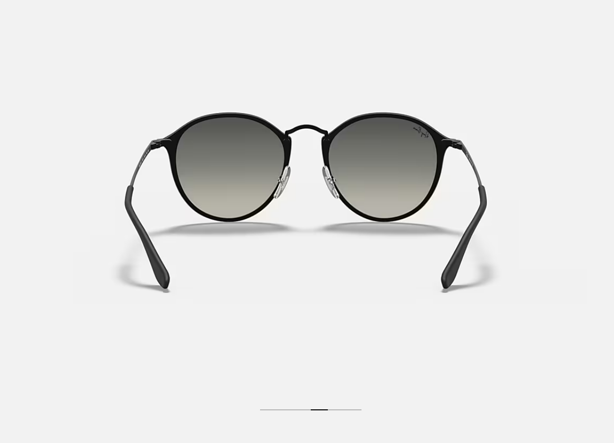 Ray-Ban Erika Metal - RB3539 - Lunettes de Soleil Noir / Gris Dégradé
